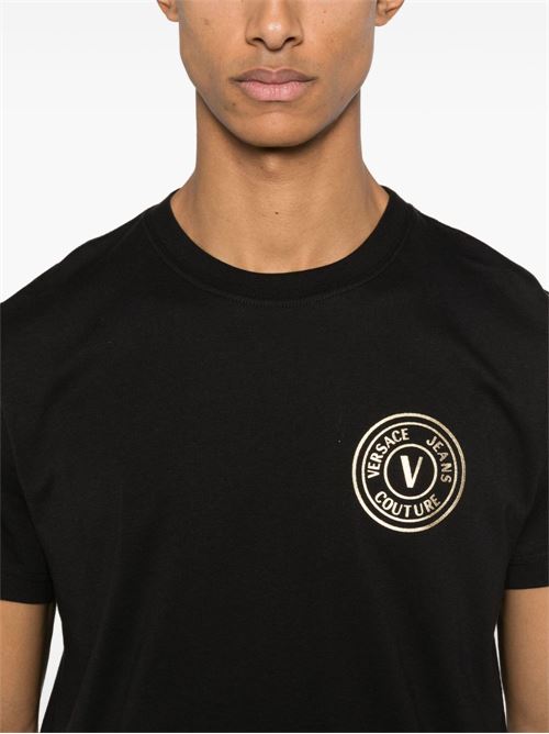 T-shirt uomo maniche corte Versace jeans Couture | 78GAHT00CJ00TG89